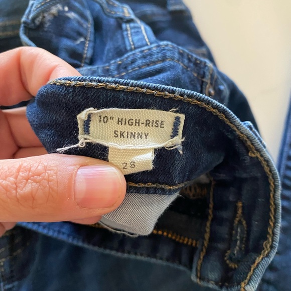 Madewell 28 10” Skinny Jeans in Hayes wash - Picture 5 of 6